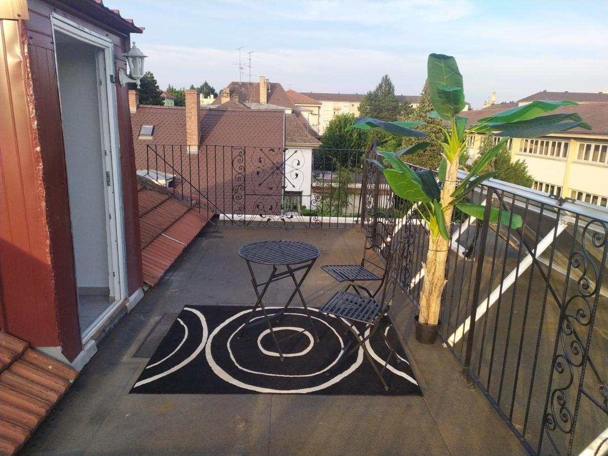 2 Pieces, Terrasse 18 M2, Pres De Strasbourg Apartment Schiltigheim Bagian luar foto